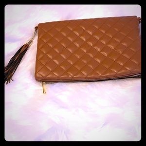 Brown clutch